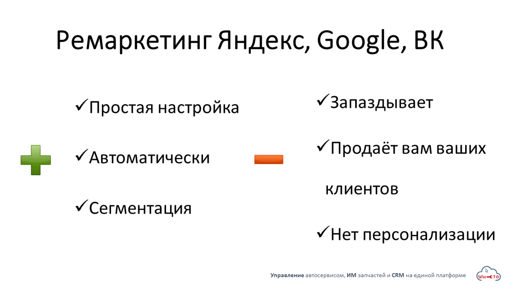 Ремаркетинг Яндекс Google ВК простая настройка сегментация  в Ижевске